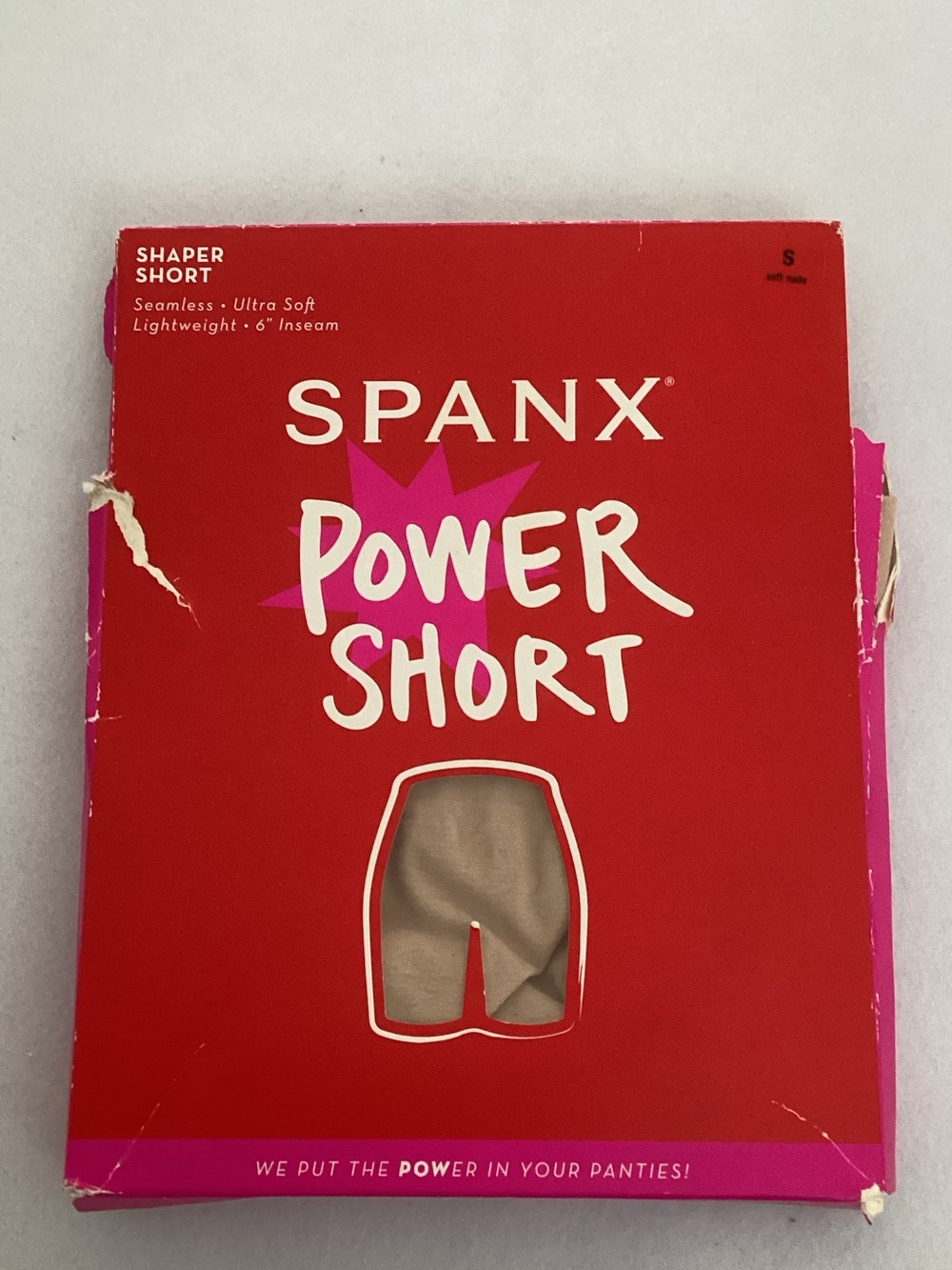 SPANX Power Short Seamless Shaper - Soft Nude
